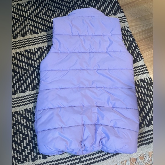 Puma Kids Lavender Quilted Vest - Picture 2 of 4